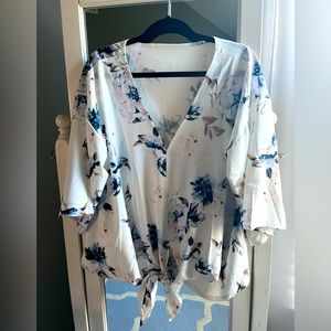 Boho Floral Top